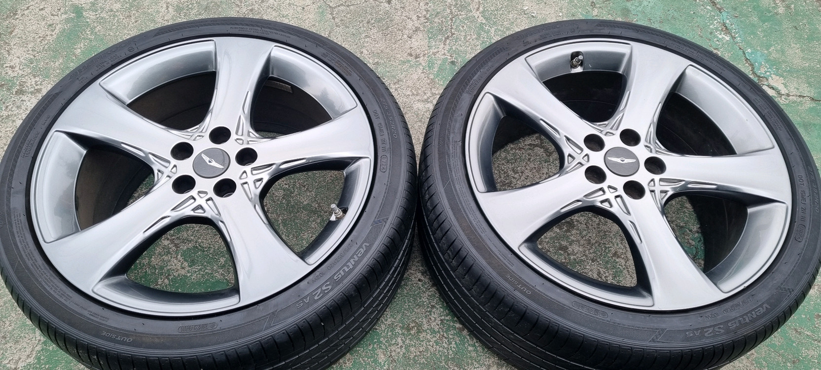 제네시스 올뉴G80 20인치 휠타이어 대구 경북 경산휠--1