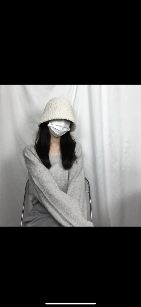 양털 앙고라 뽀글이 벙거지 아이보리--3