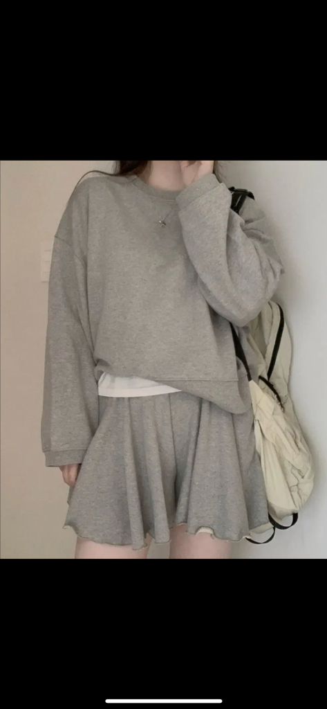 [F] 하비언니 베이직 라운드 반팔 화이트--3