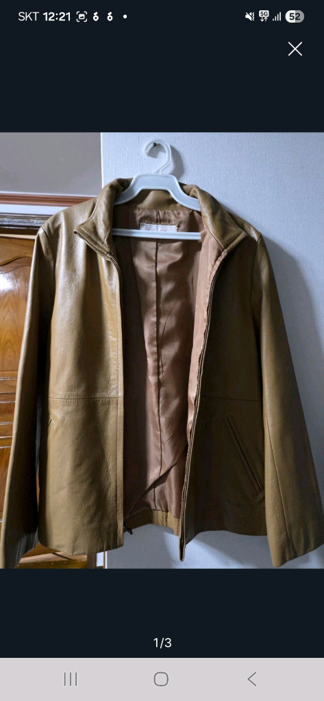 가죽자켓 스몰+프리사이즈 팝니다 이미지