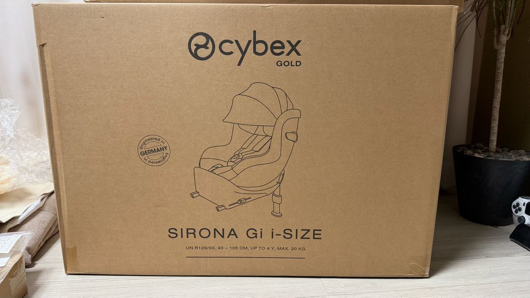 새제품 cybex 싸이벡스 제로나 Gi i-SIZE 카시트 아몬드베이지 (0~4세)--3