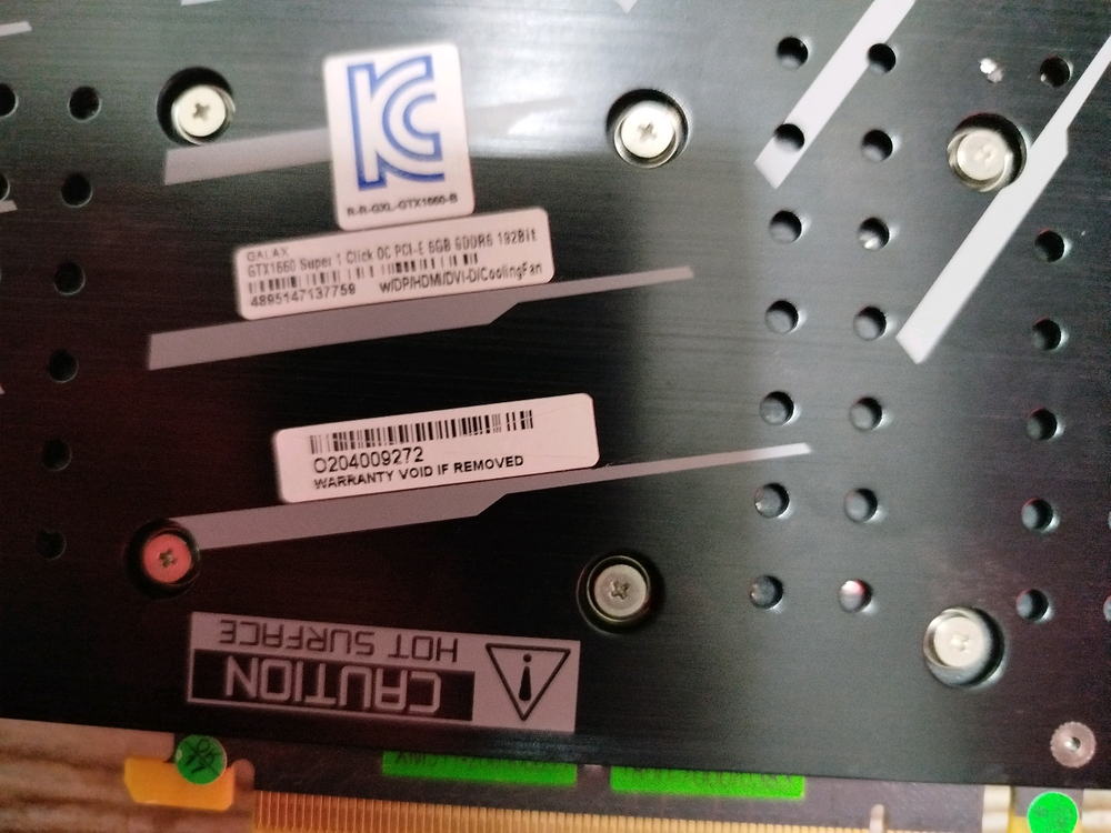 GALAX GeForce GTX 1660 Super 그래픽 카드 전주시--5