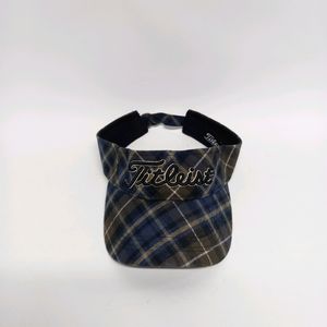 타이틀리스트 골프 체크 썬캡 남여공용