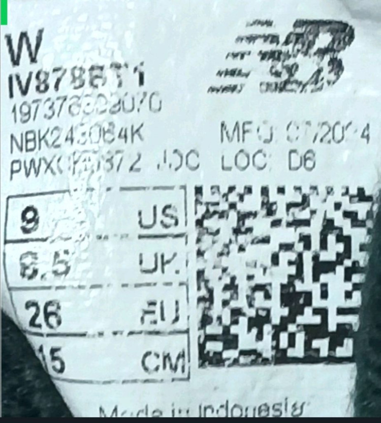 뉴발란스키즈878<IV878ST1 >150운동화 거의새거--8