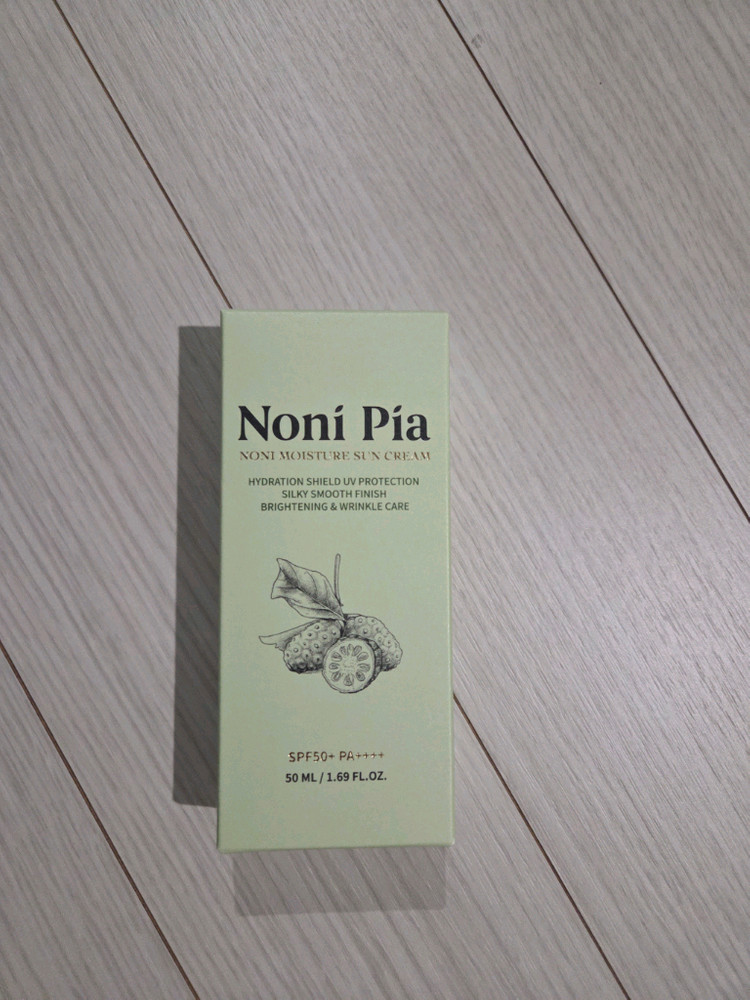 [미개봉새상품] 노니피아 유기자차 수분 선크림--1