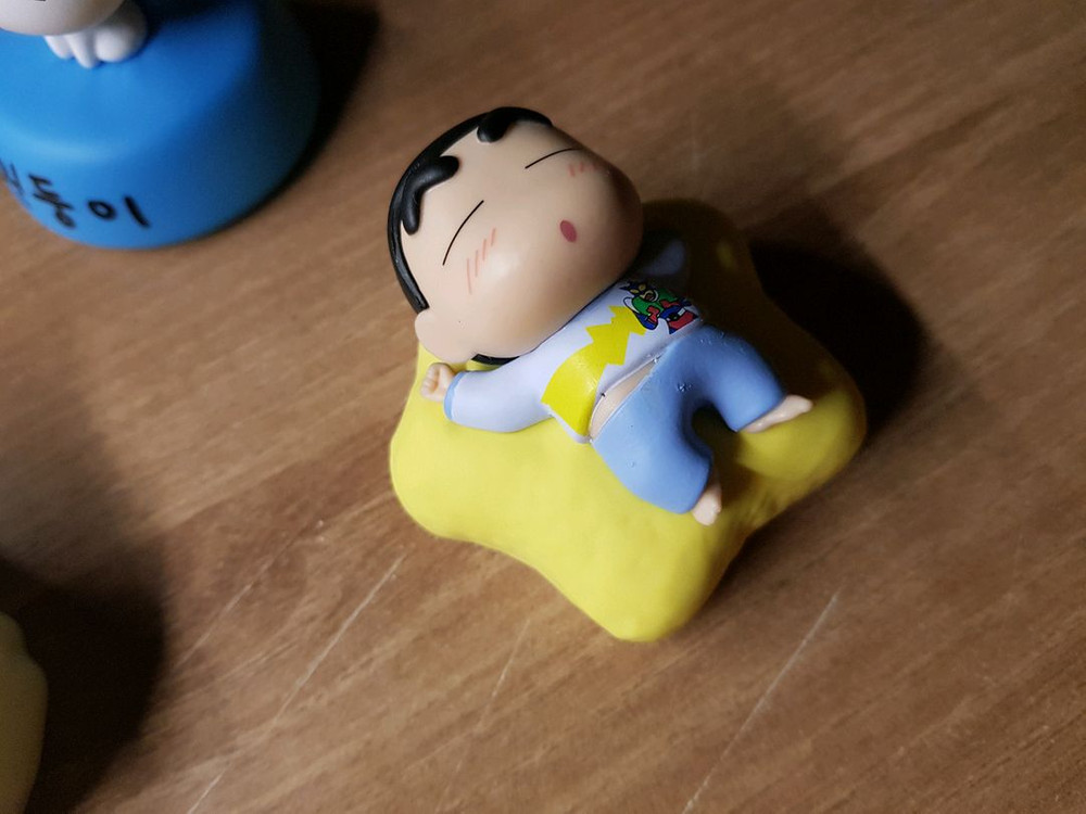 짱구 쿠션 무드등 피규어 6개 (수지X) 이미지