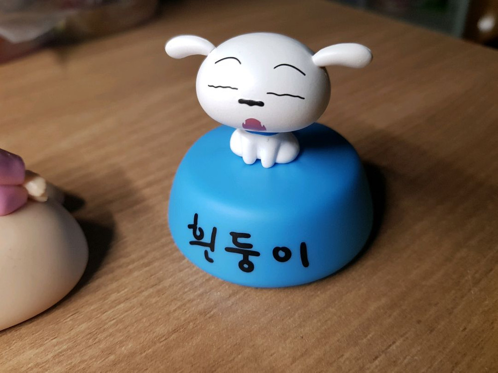 짱구 쿠션 무드등 피규어 6개 (수지X) 이미지