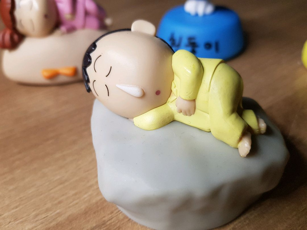 짱구 쿠션 무드등 피규어 6개 (수지X) 이미지