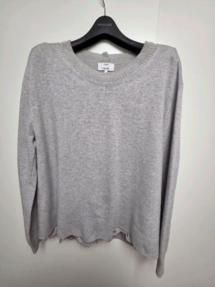 한섬(오브제) 울 레이스니트--9