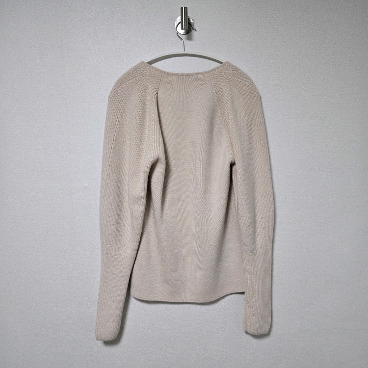 코스 퍼프 슬리브 울 니트 / 여성 니트/ 여자 니트--6