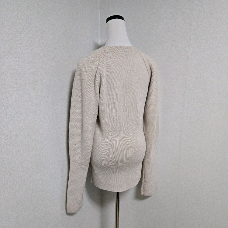 코스 퍼프 슬리브 울 니트 / 여성 니트/ 여자 니트--8