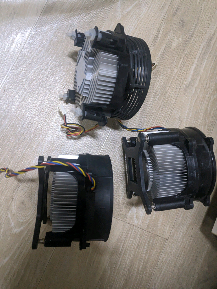 775 소켓 쿨러 (삼성 OEM 2개 및 기타 1개)--1