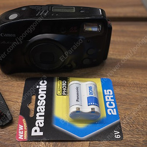 캐논 AF 캡션카메라 뉴오토보이 팝니다(신품 2CR5 포함)