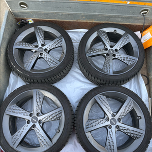 gv70 21인치 와플휠 윈터타이어. 255/40/21