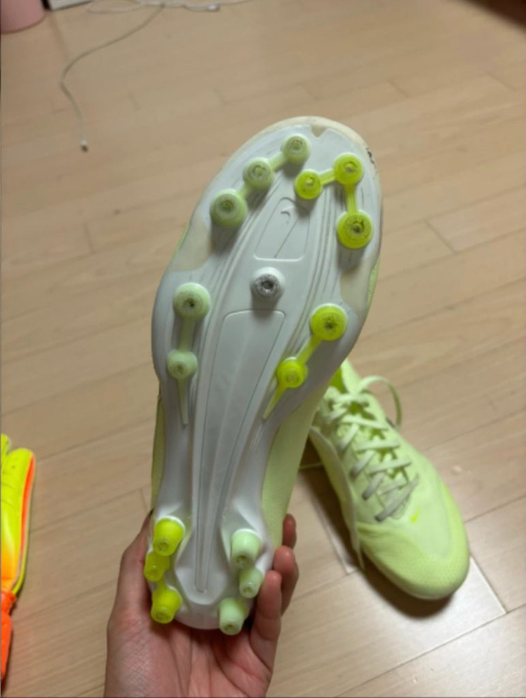 나이키 티엠포 레젼드9 프로 AG [베얼리 볼트/볼트 서밋/화이트] 인조잔디전용--5