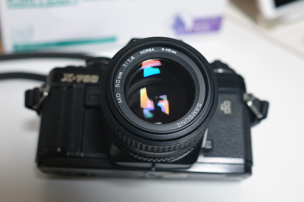 미놀타 x700,x-700 팝니다(50mm F1.4)--2