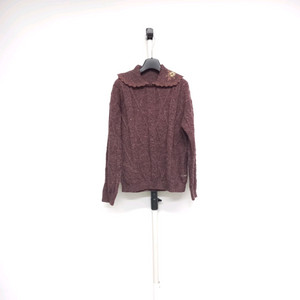 새 써스데이아일랜드 춘추동 알파카블랜 니트 풀오버 66