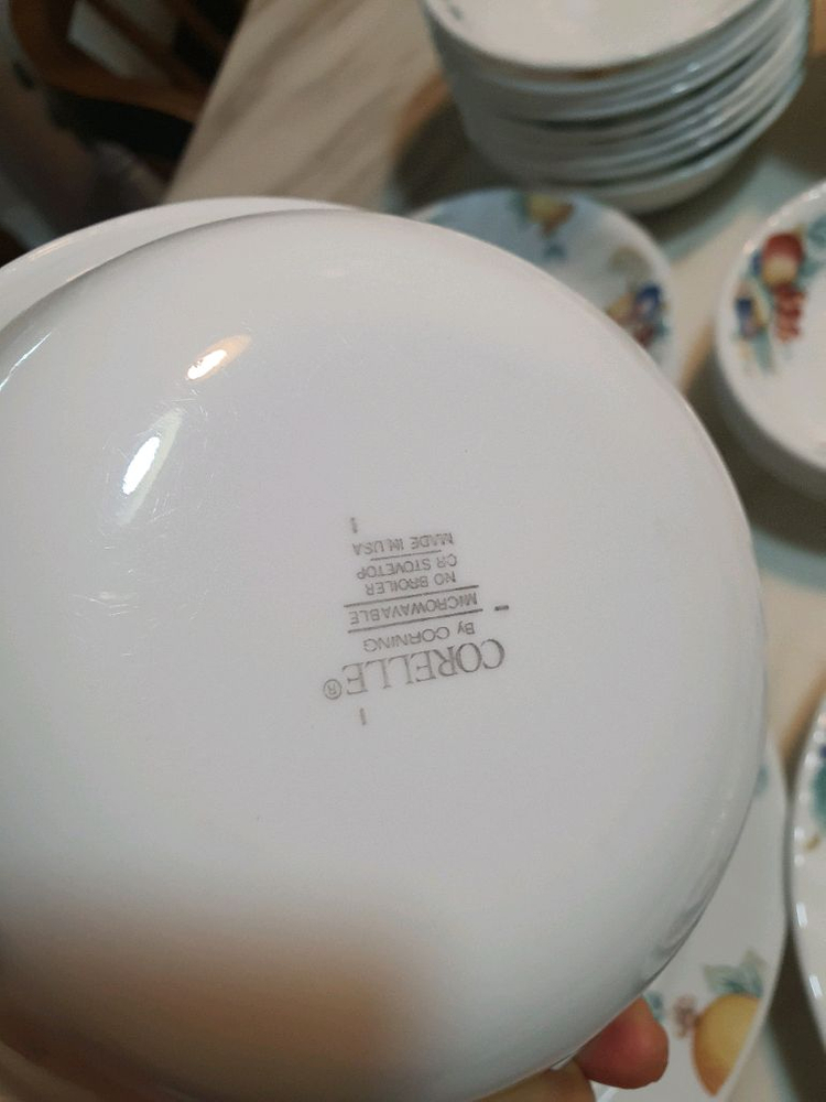 빈티지 코렐 후르츠 하베스트 개당값 이미지