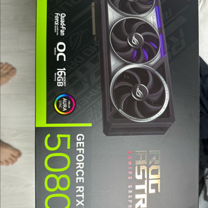 RTX 5080 아스트랄 그래픽카드