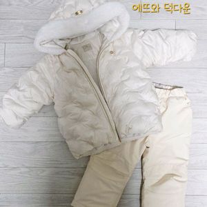 에뜨와 덕다운 + 베베코지 아동 스키복 세트 100 방한 이미지