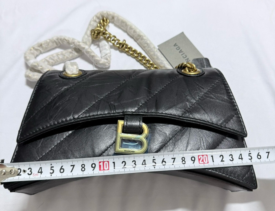 새상품> 아워글라스 금장 체인 숄더&크로스--6