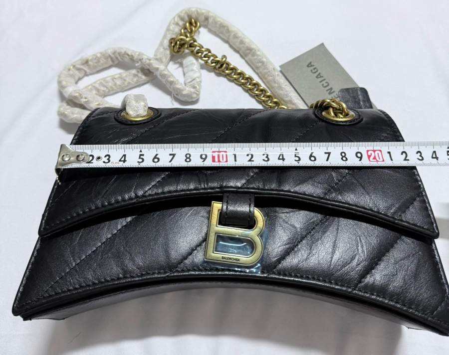 새상품> 아워글라스 금장 체인 숄더&크로스--7