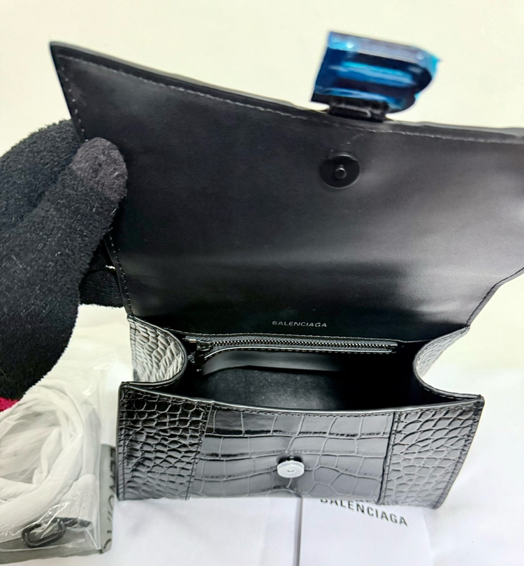 새상품> 아워글래스 탑핸들 흑장 크로스--1