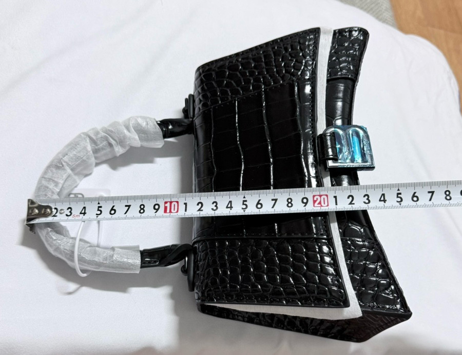 새상품> 아워글래스 탑핸들 흑장 크로스--4