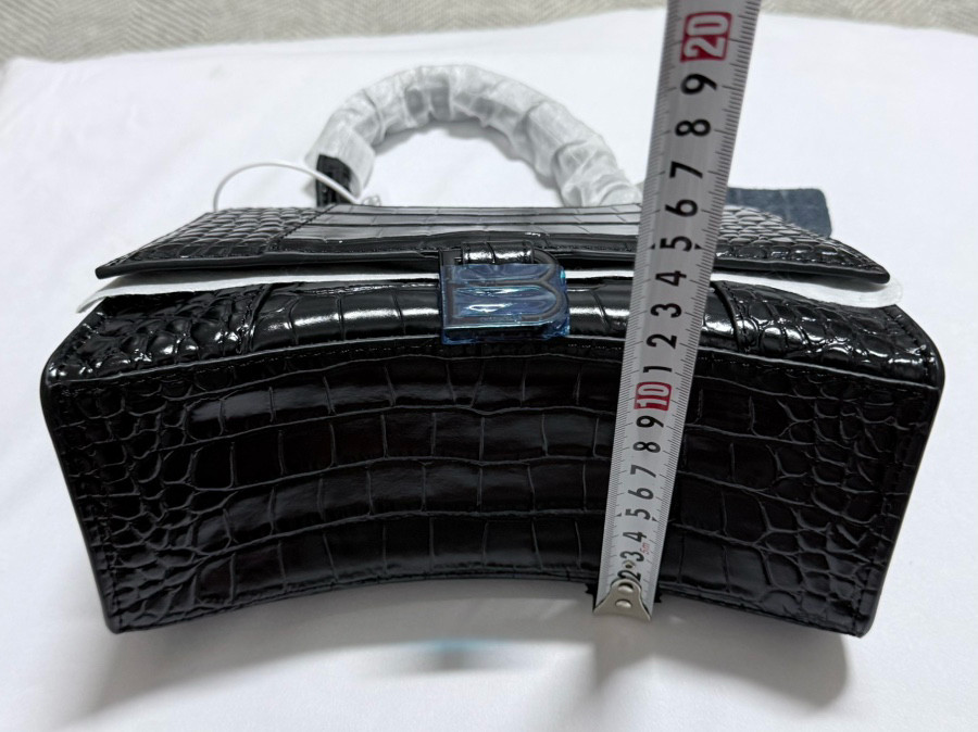 새상품> 아워글래스 탑핸들 흑장 크로스--5