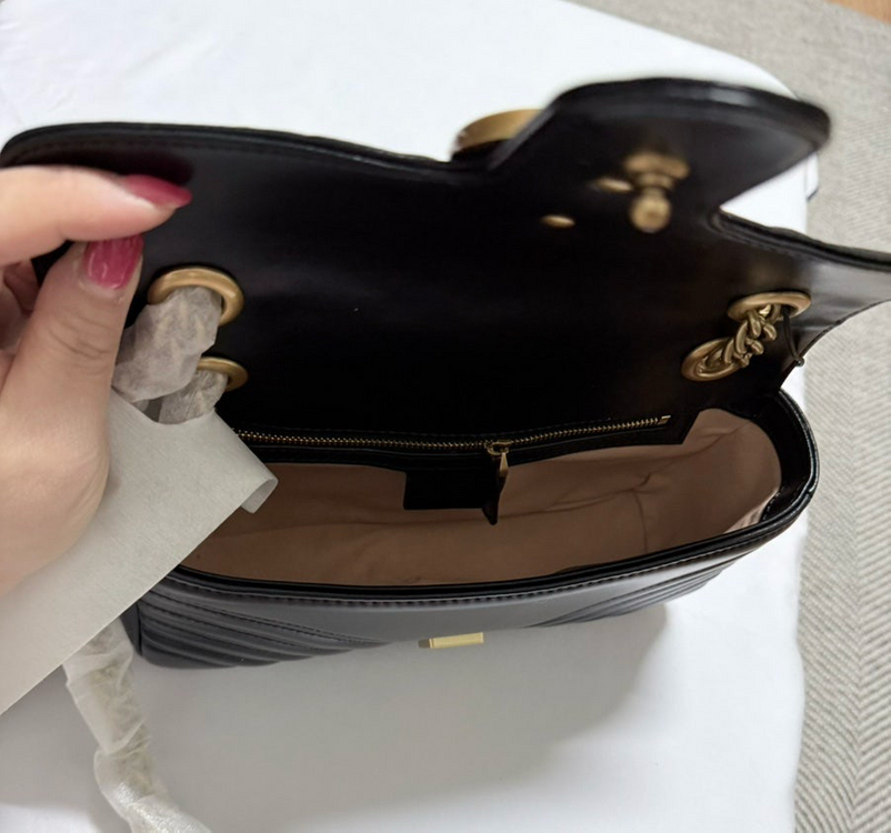 새상품> GG 마몬트 체인백--3