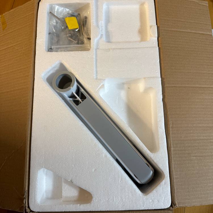 어고트론 LX 싱글 모니터암 화이트--1