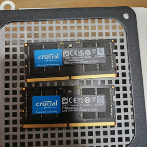 마이크론 Crucial DDR5-4800 CL40 SODIMM 32GB 노트북용