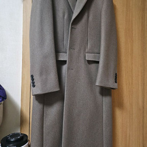 [새상품/품절]포커페이스 울 캐시미어100% 48사이즈 싱글코트 이미지