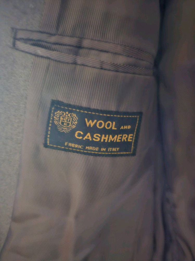 [새상품/품절]포커페이스 울 캐시미어100% 48사이즈 싱글코트 이미지