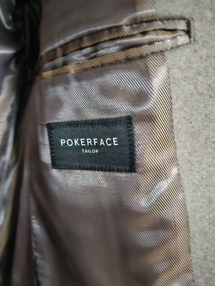 [새상품/품절]포커페이스 울 캐시미어100% 48사이즈 싱글코트 이미지