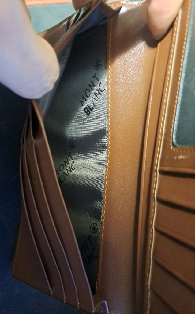 독일 MONTBLANC 몽블랑 장지갑--8