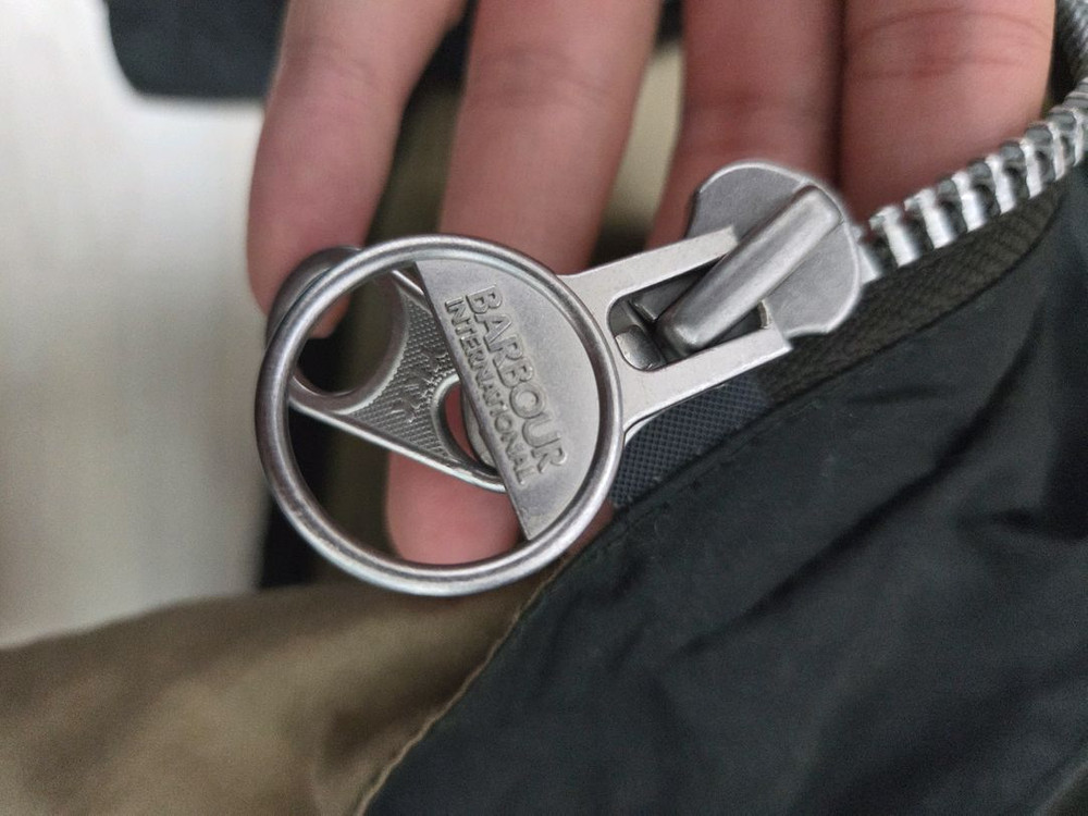 바버 인터네셔널 라이트웨이트 자켓 카키 XL--3