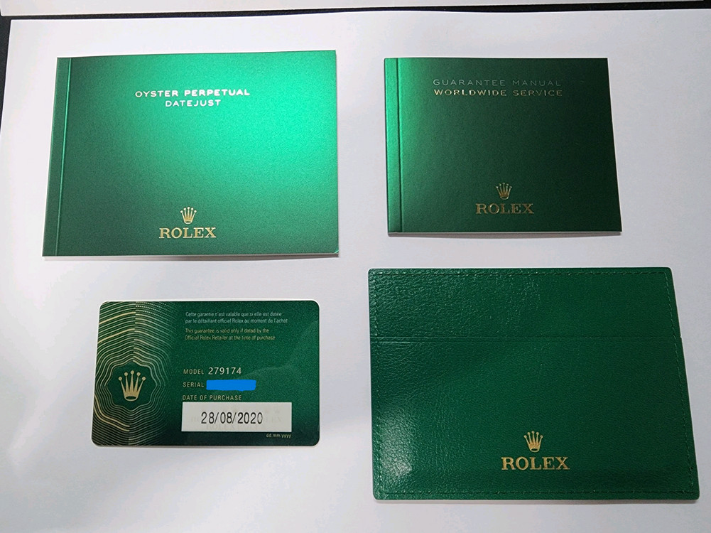 롤렉스 레이디 데이저스트 279174 다크크레이 28mm 오이스터스틸과 화이트골드--8