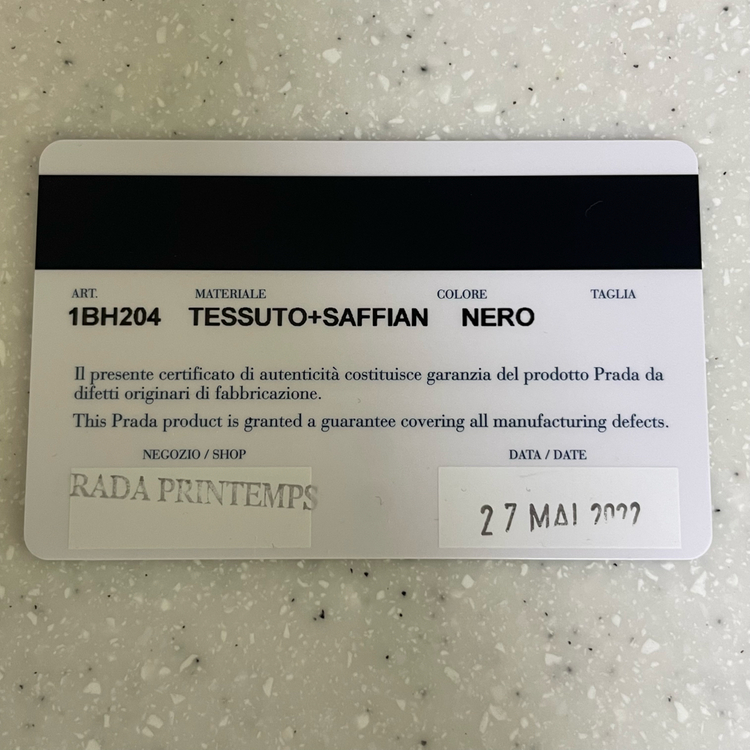 프라다 테수토 리에디션 2005 리나일론 1BH204--6