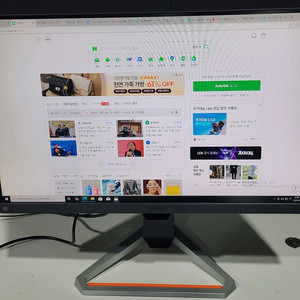 벤큐 27인치 무결점 165hz 전문가 게이밍용 모니터 이미지