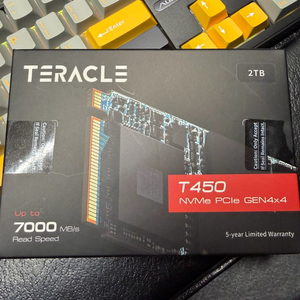 테라클 NVMe PCIe GEN4 x4 SSD 2TB 미개봉