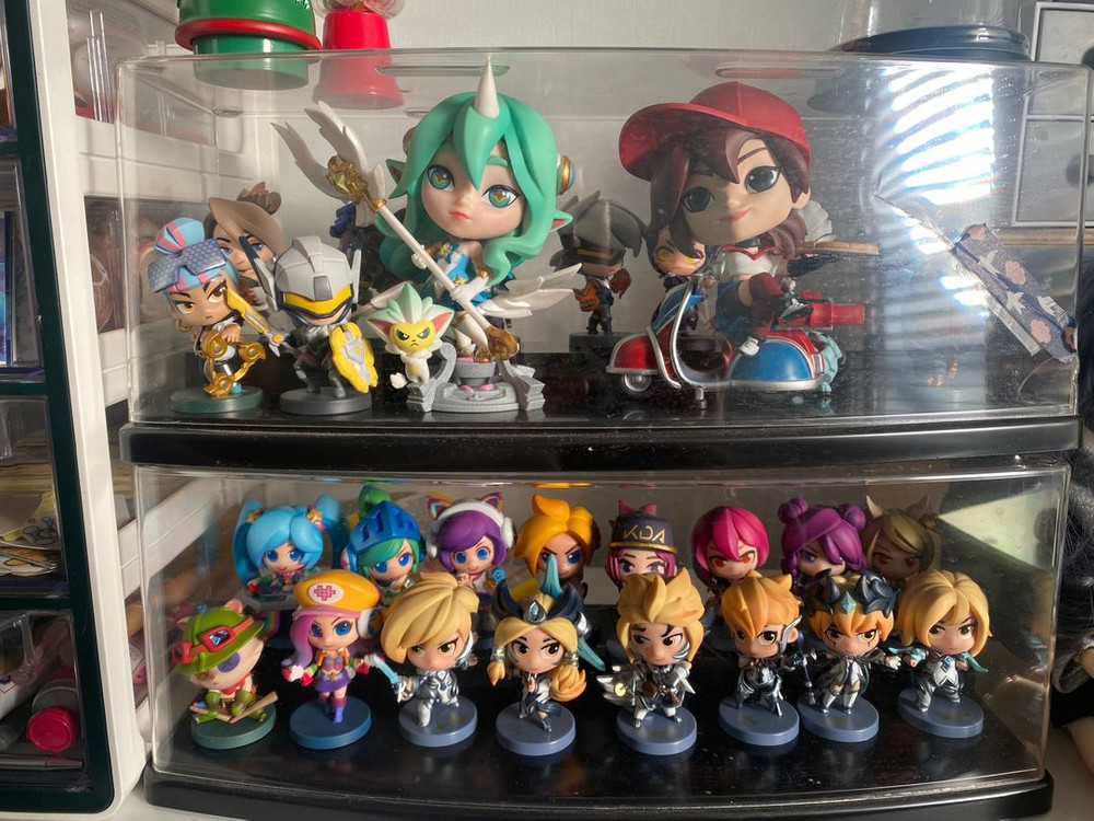 리그오브레전드 KDA 미니 피규어 세트 이미지