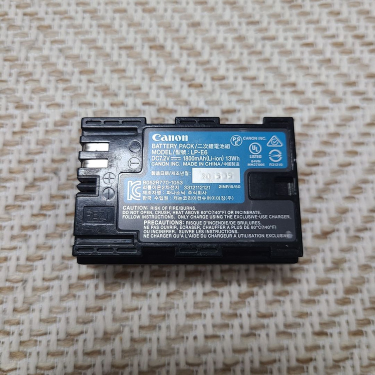 캐논 배터리 LP-E6--1