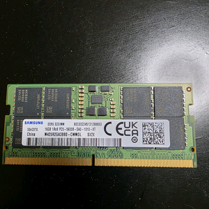 노트북용 삼성 DDR5 메모리 16GB 5600