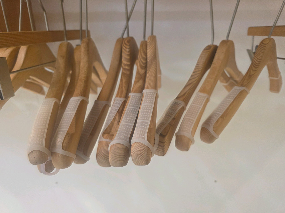 옷걸이 바지걸이 옷가게 의류매장 나무 옷걸이--3