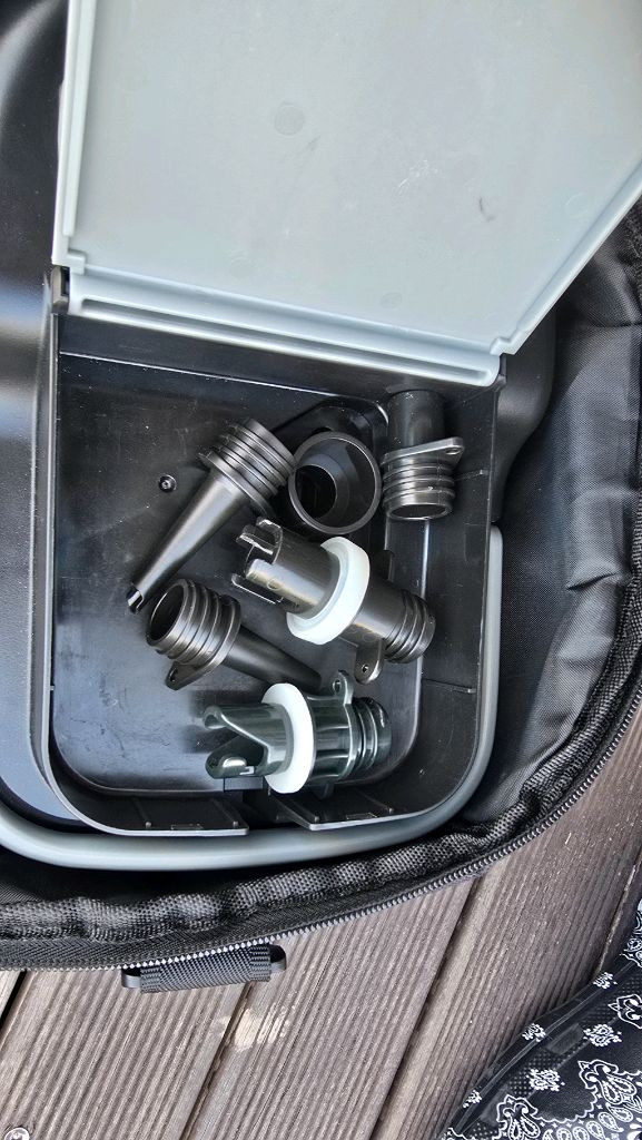 Coody 에어펌프 휴대용 가방 포함--3