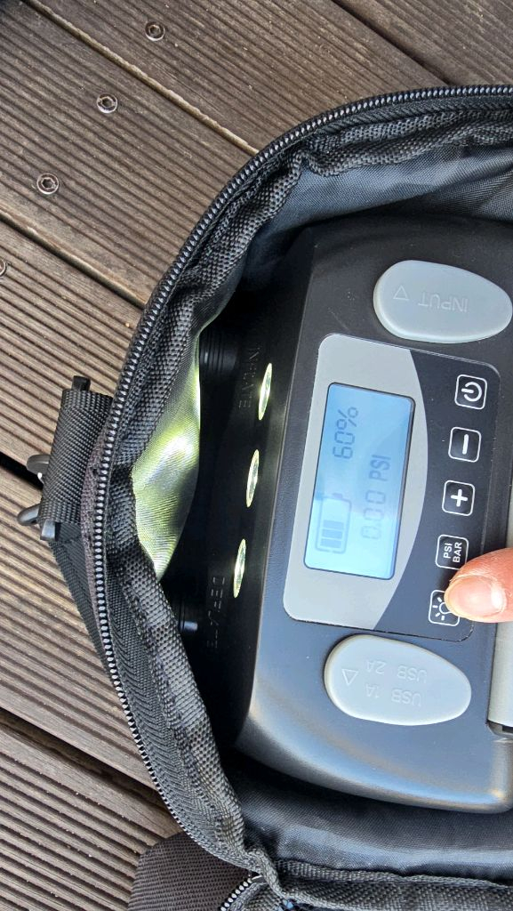 Coody 에어펌프 휴대용 가방 포함--4