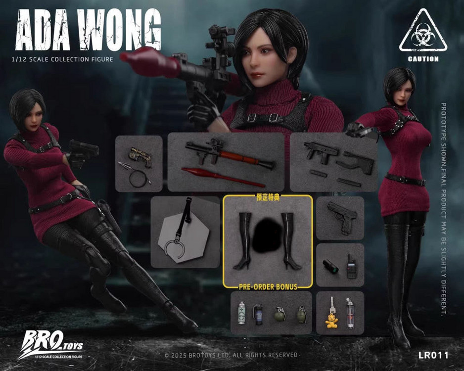 브로토이즈 BROTOYS 레지던트 이블 에이다 웡 액션피규어 미개봉 판매합니다--1