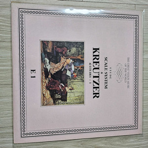 바이올린연습곡lp판 - 크레취머 에튀드