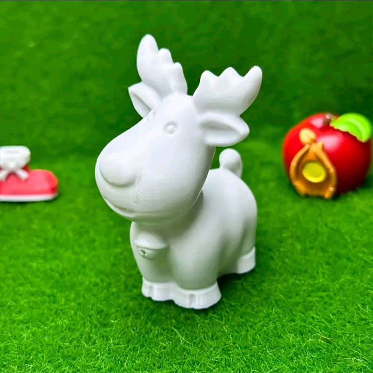 귀여운 사슴 석고 방향제 핸드메이드 인테리어 소품--1